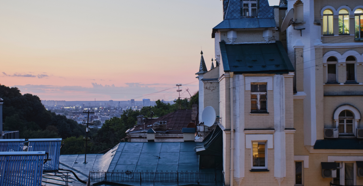 Панорамная терраса на крыше